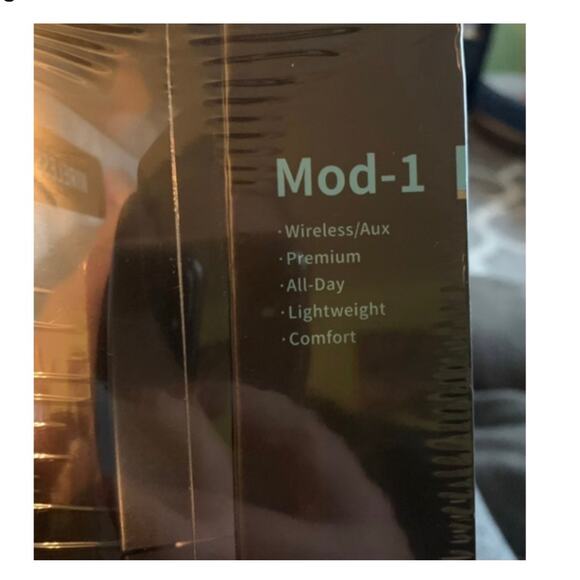 NEW Headphones - Black / Gray Wireless Premium Bluetooth - Noise Cancelling - Picture 5 of 12